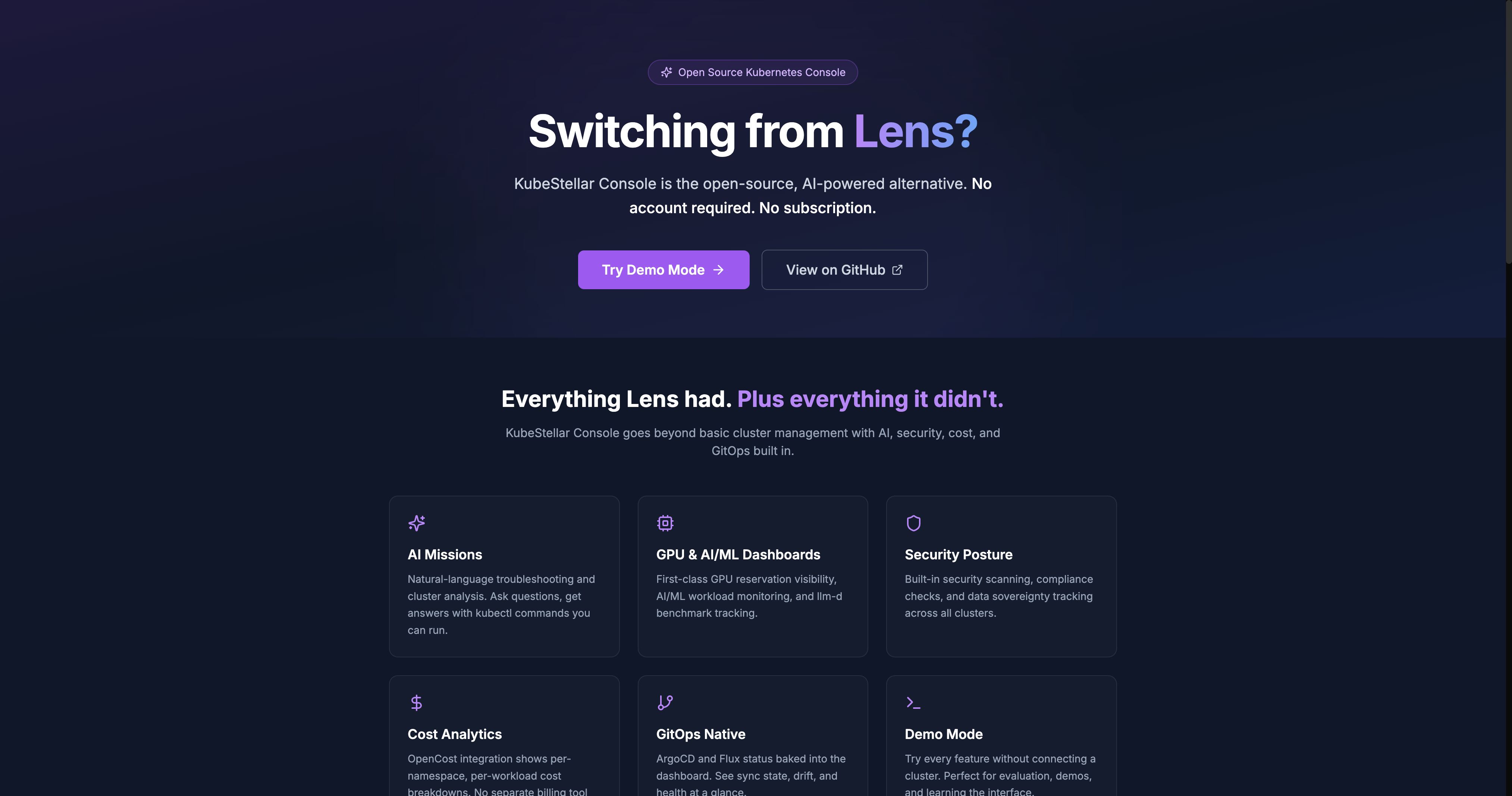 From Lens